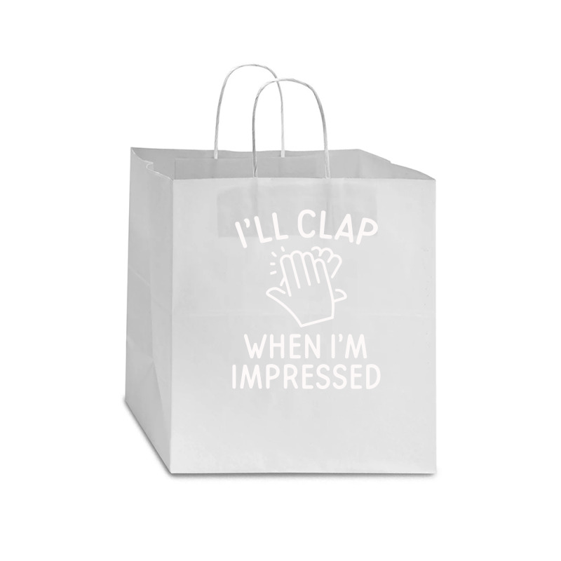 Impressed Funny Star Paper Bag - 13 X 7 X 13 | Artistshot