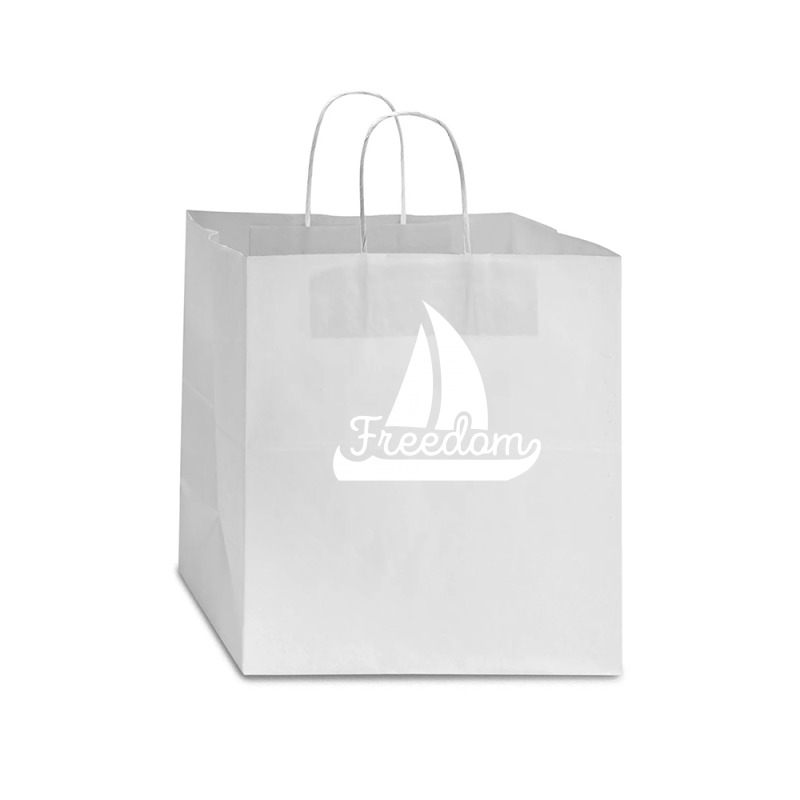 Freedom Of Sail Star Paper Bag - 13 X 7 X 13 | Artistshot