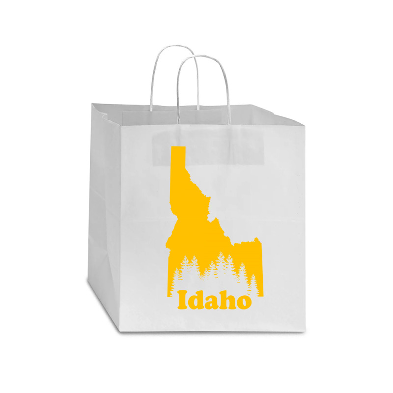 Idaho Star Paper Bag - 13 X 7 X 13 | Artistshot