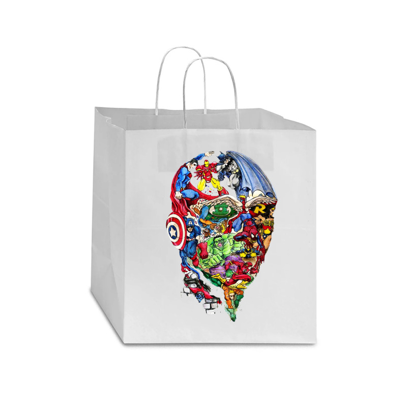 Heroic Mind Star Paper Bag - 13 X 7 X 13 | Artistshot