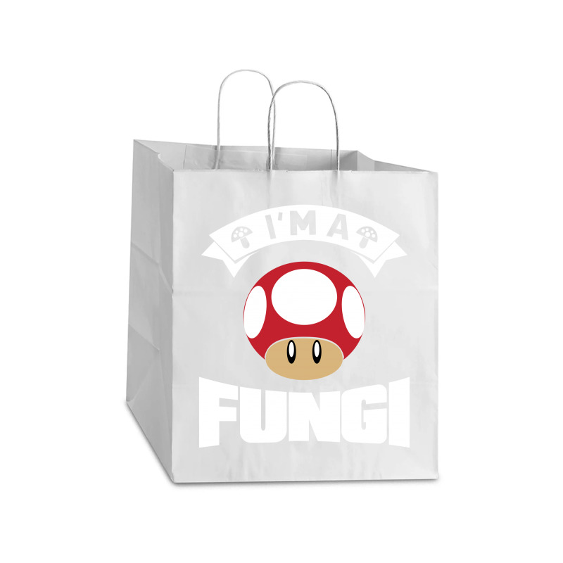 I Am A Fungi Take out Paper Bag - 14 x 10 x 15 1/2 by leodrolic | Artistshot