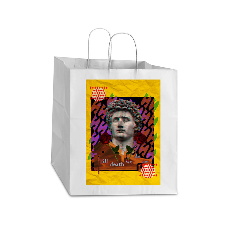 Cesar Art Take Out Paper Bag - 14 X 10 X 15 1/2 | Artistshot