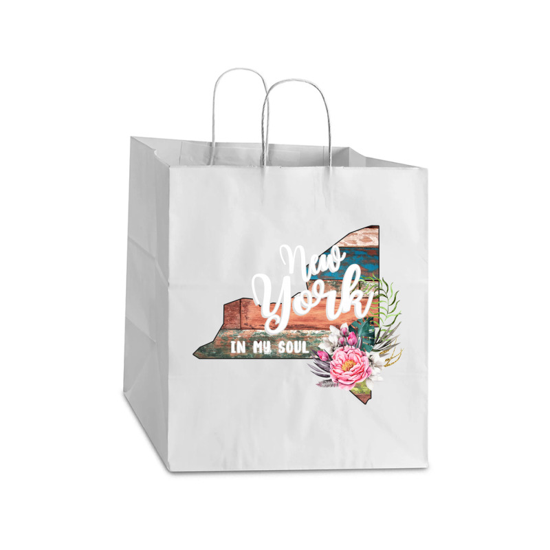 New York In My Soul Take Out Paper Bag - 14 X 10 X 15 1/2 | Artistshot