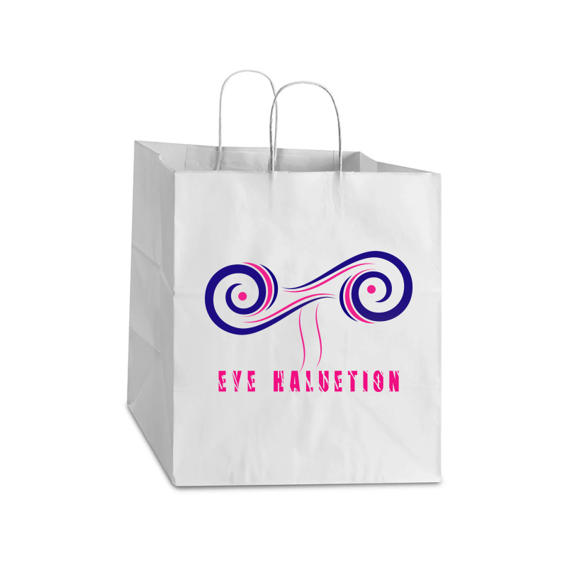 #eye Haluetion T Shirt Design (spreadshirt).png Take Out Paper Bag - 14 X 10 X 15 1/2 | Artistshot