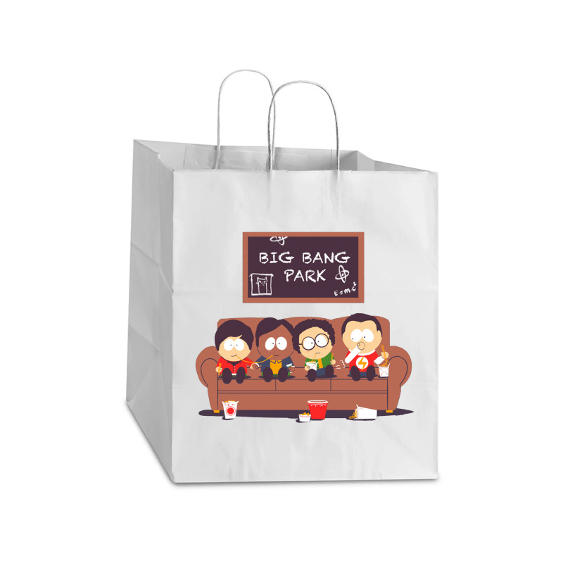 Big Bang Park Take Out Paper Bag - 14 X 10 X 15 1/2 | Artistshot