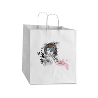 Life Is Graffiti Max Take Out Paper Bag - 14 X 10 X 15 1/2 | Artistshot