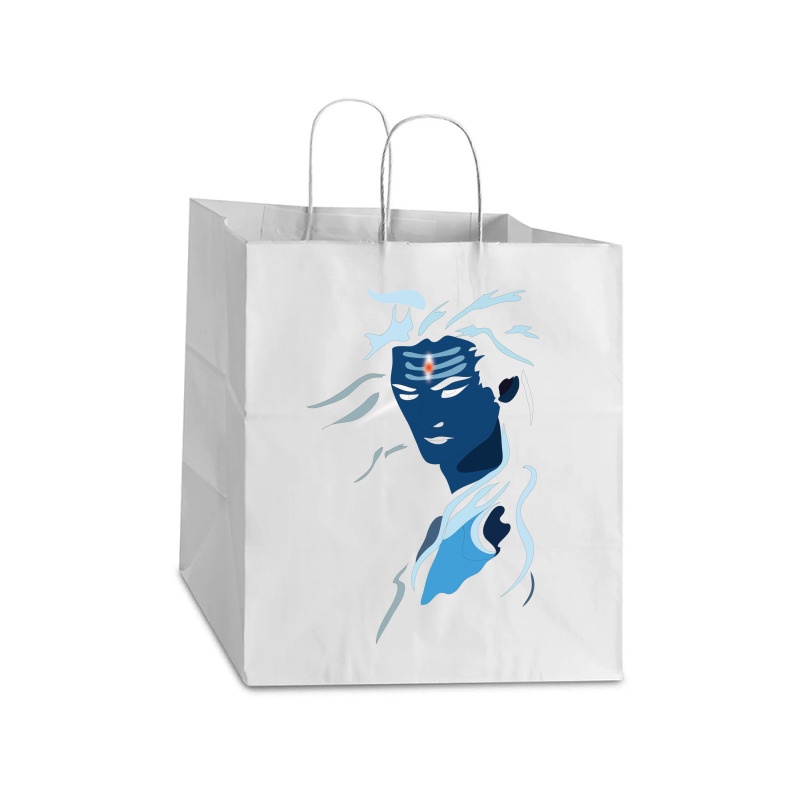 Shiva Take Out Paper Bag - 14 X 10 X 15 1/2 | Artistshot