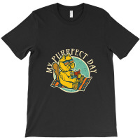 My Purrfect Day  Perfect Beach Day T-shirt | Artistshot