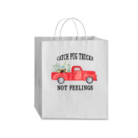 Catch Pug Trucks Not Feelings Traveler Paper Bag -13 X 6 X 15 3/4 | Artistshot