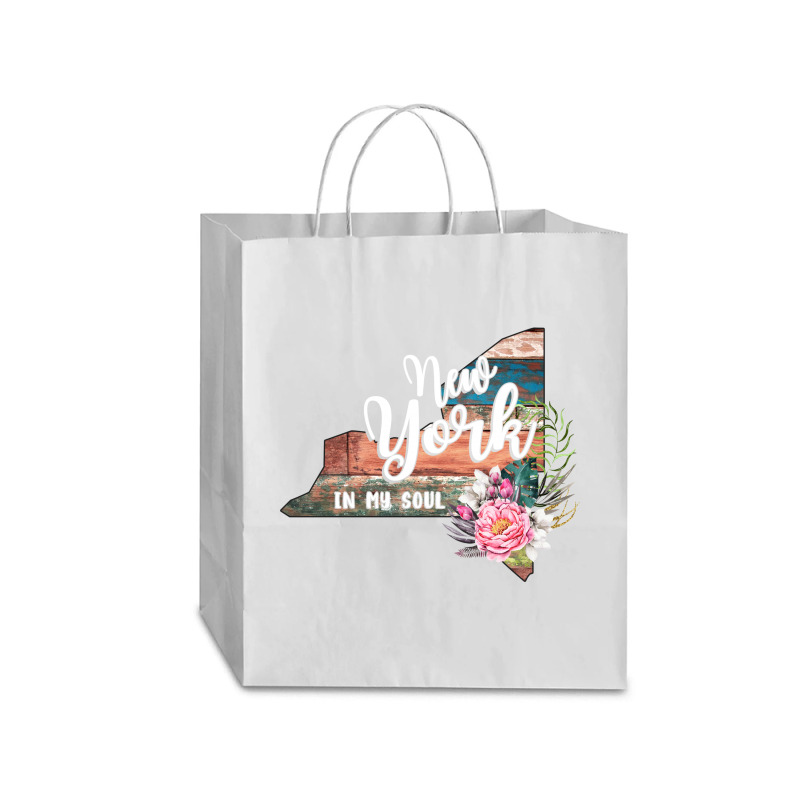 New York In My Soul Traveler Paper Bag -13 X 6 X 15 3/4 | Artistshot