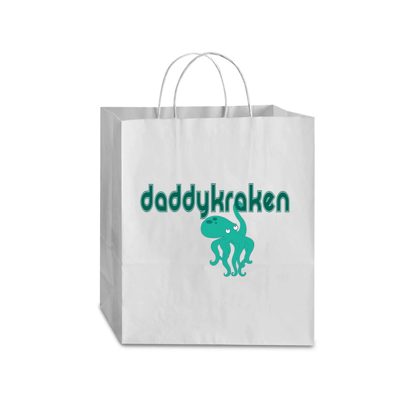 Daddy Kraken Traveler Paper Bag -13 X 6 X 15 3/4 | Artistshot