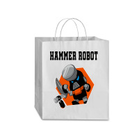 Hammer Robot Traveler Paper Bag -13 X 6 X 15 3/4 | Artistshot