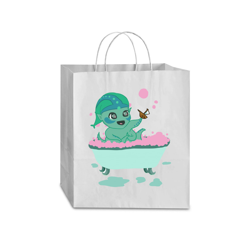 Kraken Shower Traveler Paper Bag -13 X 6 X 15 3/4 | Artistshot