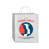 Women's March On Arkansas Traveler Paper Bag -13 X 6 X 15 3/4 | Artistshot