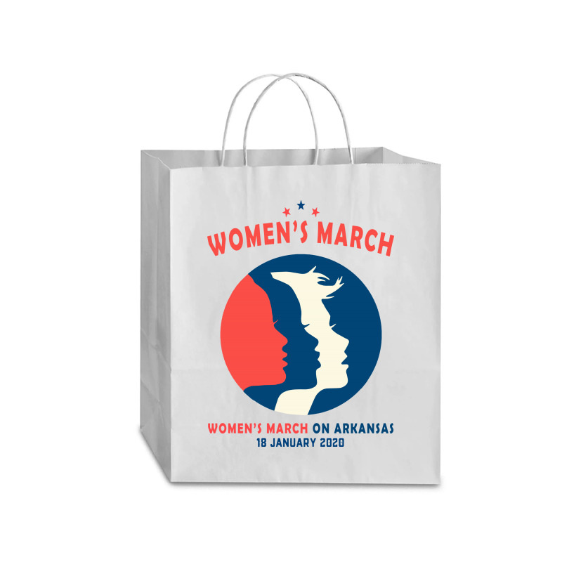 Women's March On Arkansas Traveler Paper Bag -13 X 6 X 15 3/4 | Artistshot