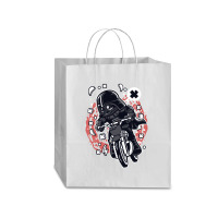 Vader Motocross Rider Traveler Paper Bag -13 X 6 X 15 3/4 | Artistshot