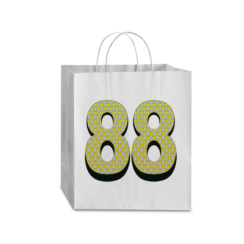 88 Smiley Face Traveler Paper Bag -13 X 6 X 15 3/4 | Artistshot