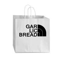 Gar Lic Bread Black Vogue Paper Bag - 16 X 6 X 12 | Artistshot