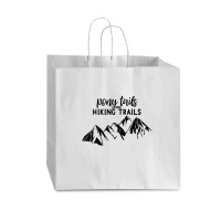 Pony Tails And Hiking Trials Vogue Paper Bag - 16 X 6 X 12 | Artistshot