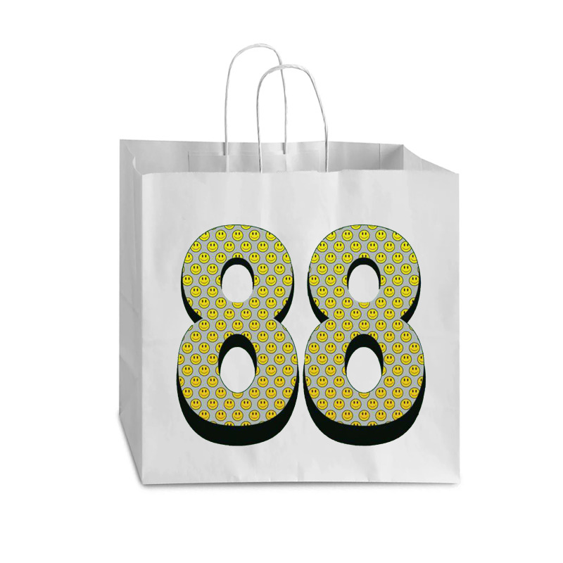 88 Smiley Face Vogue Paper Bag - 16 X 6 X 12 | Artistshot