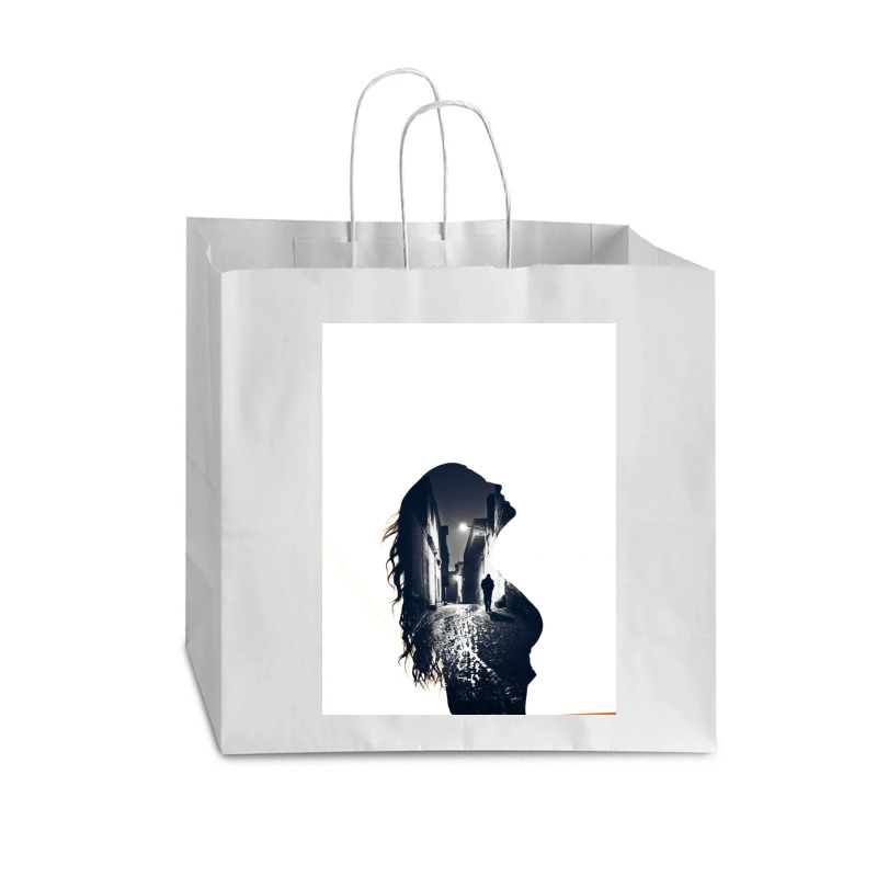 Girl Vogue Paper Bag - 16 X 6 X 12 | Artistshot