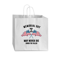 Memorial Day Vogue Paper Bag - 16 X 6 X 12 | Artistshot