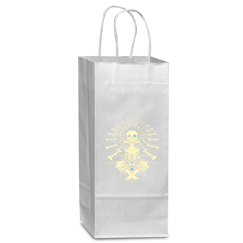 Undertale Sans T Shirt Wine Paper Bag - 5 1/2 X 3 1/4 X 13 | Artistshot