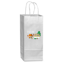 Camping Ruffing It Wine Paper Bag - 5 1/2 X 3 1/4 X 13 | Artistshot