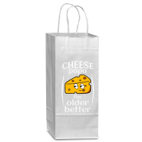 Cheese Papa Wine Paper Bag - 5 1/2 X 3 1/4 X 13 | Artistshot