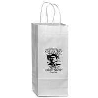 One Nation Under God Reagan Wine Paper Bag - 5 1/2 X 3 1/4 X 13 | Artistshot