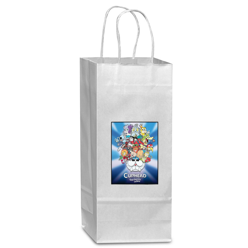 Boss Rush Print Wine Paper Bag - 5 1/2 X 3 1/4 X 13 | Artistshot