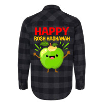 Happy Rosh Hashanah For Jewish New Year Flannel Shirt | Artistshot