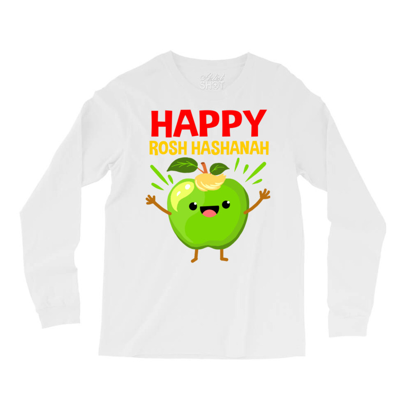 Happy Rosh Hashanah For Jewish New Year Long Sleeve Shirts | Artistshot