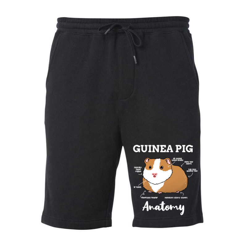 Guinea Pig Anatomy For Guinea Pig Lover Fleece Short | Artistshot