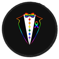 Gay Bachelor Party Tuxedo For Lgbt Round Patch | Artistshot