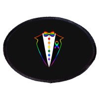 Gay Bachelor Party Tuxedo For Lgbt Oval Patch | Artistshot