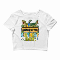 Sister Of The Birthday Boy Crop Top | Artistshot