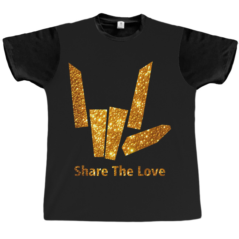 Share Love Graphic T-shirt | Artistshot