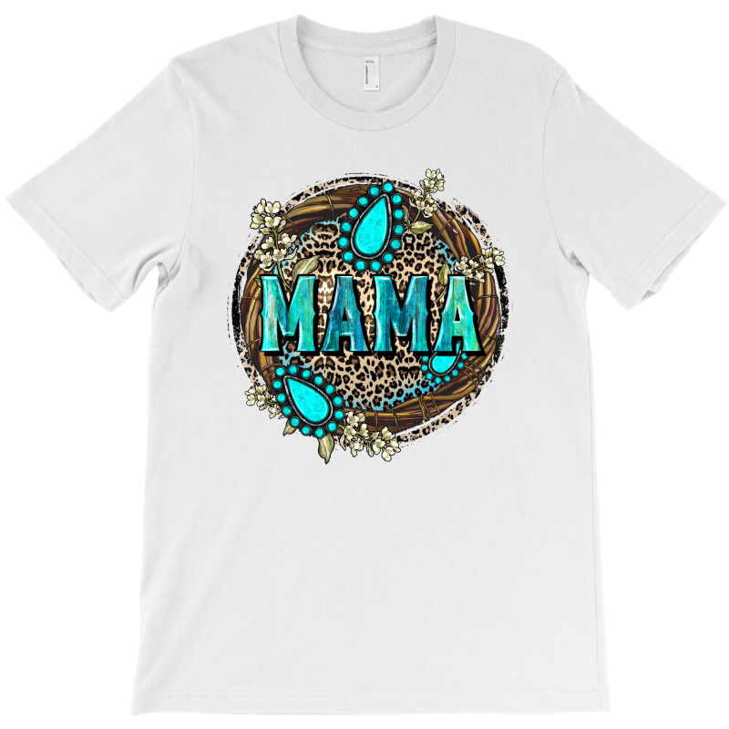 Mama With Gemstone Leopard Mother's Day T-shirt | Artistshot