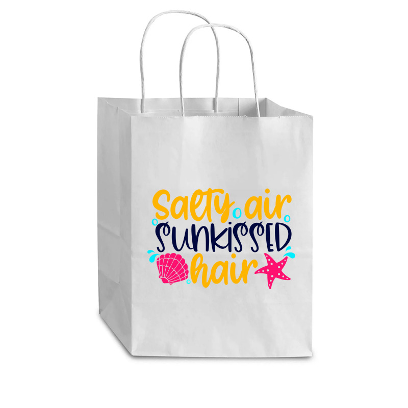 Salty Air Sunkissed Hair Cub Paper Bag - 8 X 4 1/2 X 10 1/4 | Artistshot