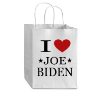 I Love Joe Biden Cub Paper Bag - 8 X 4 1/2 X 10 1/4 | Artistshot