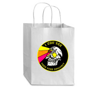 Skull Pop Art Cub Paper Bag - 8 X 4 1/2 X 10 1/4 | Artistshot