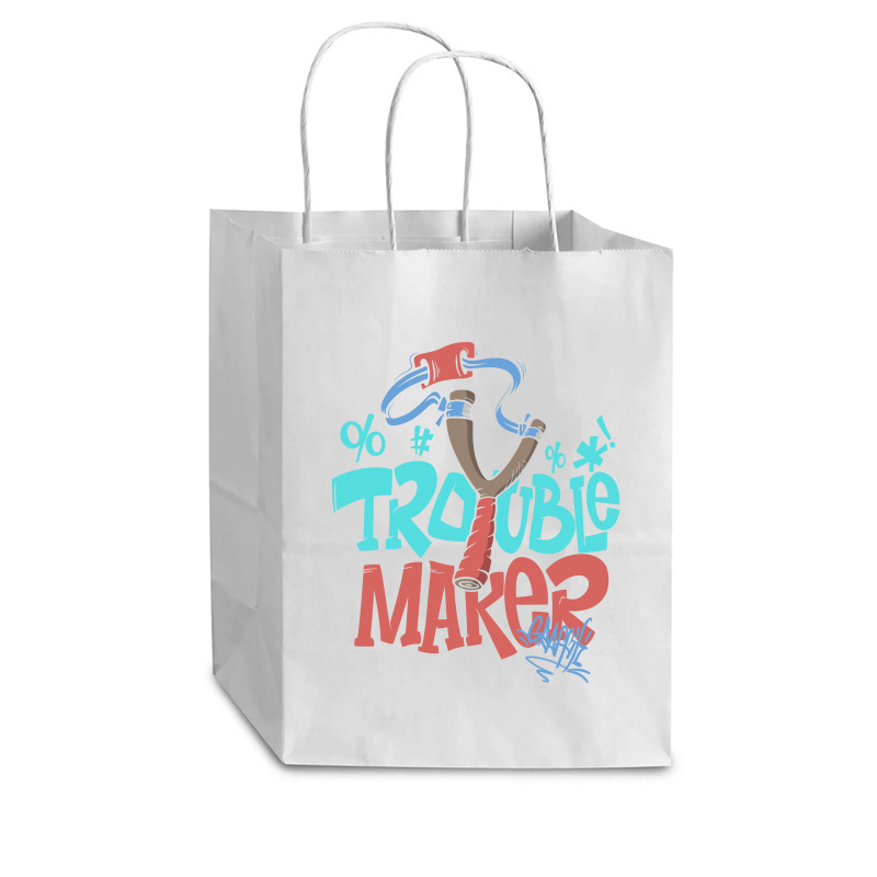 Trouble Maker Cub Paper Bag - 8 X 4 1/2 X 10 1/4 | Artistshot