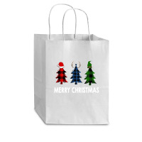 Merry Christmas Cub Paper Bag - 8 X 4 1/2 X 10 1/4 | Artistshot