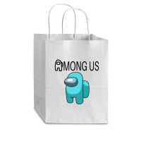 Mong Us Cyan Cub Paper Bag - 8 X 4 1/2 X 10 1/4 | Artistshot