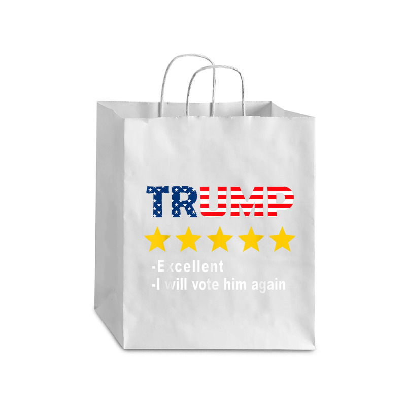 Good Review Trump Debie Paper Bag - 10 X 5 X 13 | Artistshot