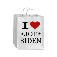 I Love Joe Biden Debie Paper Bag - 10 X 5 X 13 | Artistshot