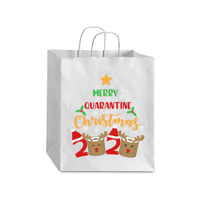 Merry Quarantine Christmas 2020 Debie Paper Bag - 10 X 5 X 13 | Artistshot