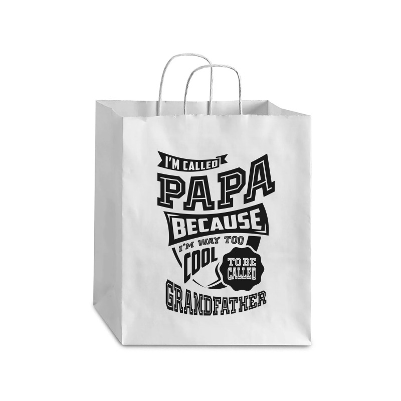 Too Cool For Papa Debie Paper Bag - 10 X 5 X 13 | Artistshot