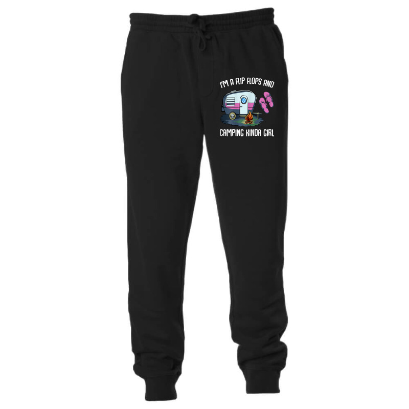 I M A Flip Flops And Camping Kinda Girl Unisex Jogger | Artistshot